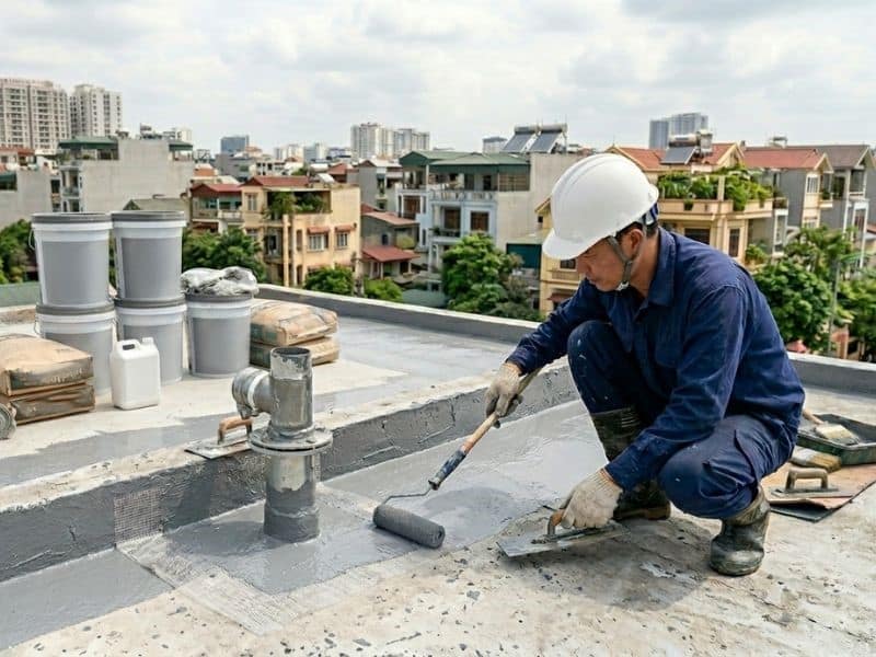 thợ chống thấm tại Hà Nội
