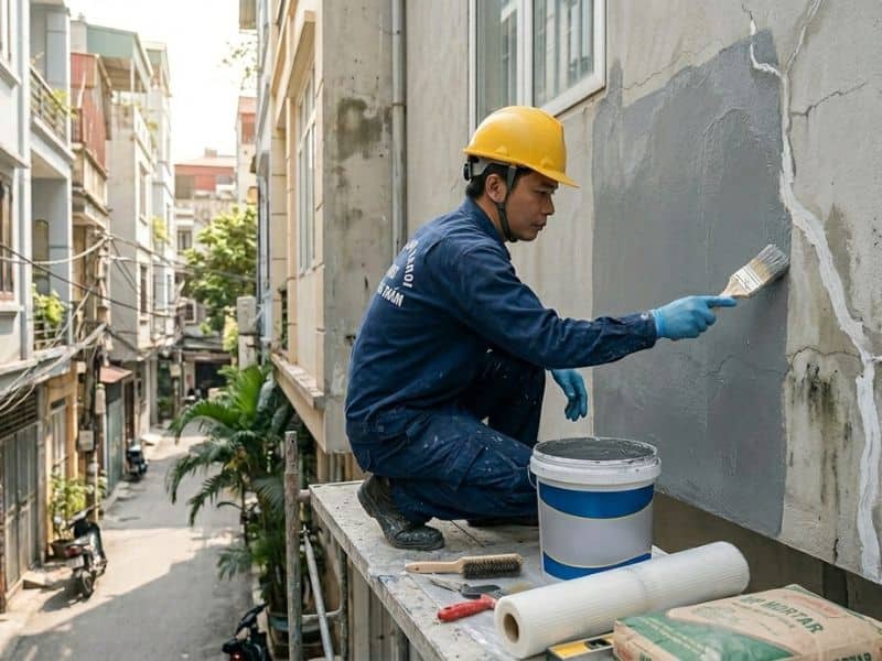 thợ chống thấm tại Hà Nội