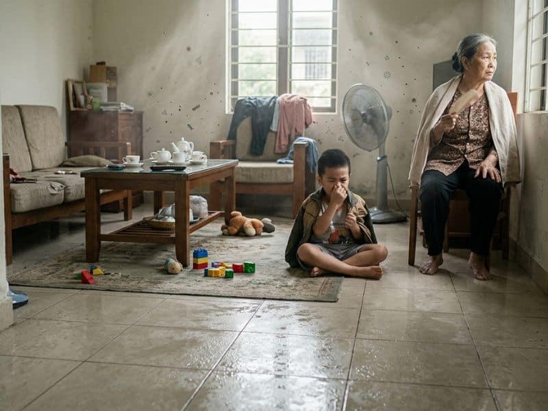 Cách chống nồm ẩm nền nhà