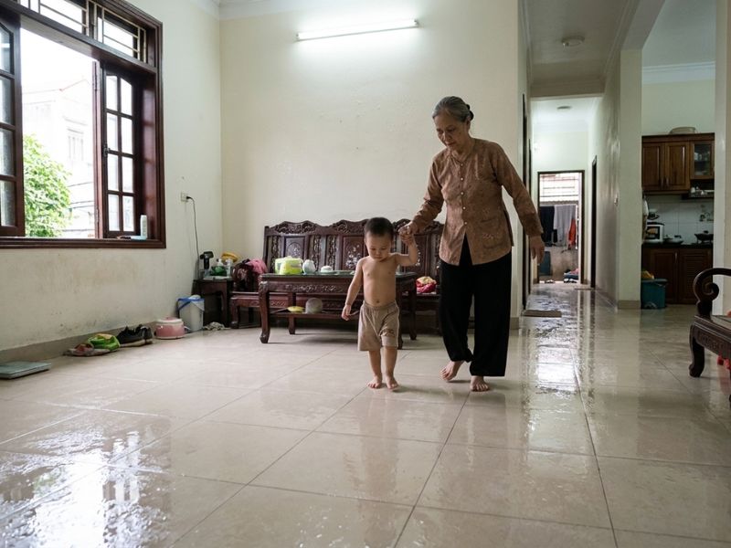 Cách chống nồm ẩm nền nhà