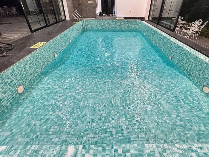 Chống Thấm Wasaco thi công chống thấm bể bơi tại xã Nam Quang, Cao Bằng