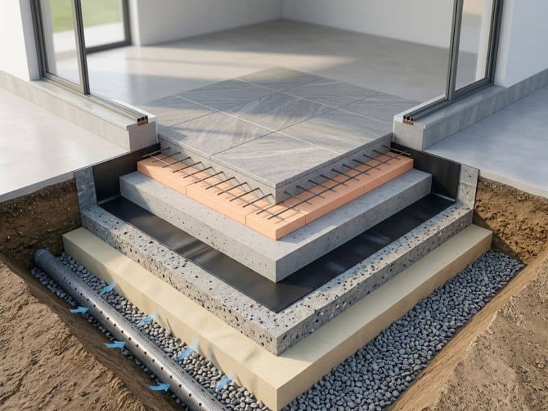 Quy chuẩn xây nền nhà chống nồm