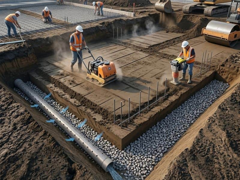 Quy chuẩn xây nền nhà chống nồm