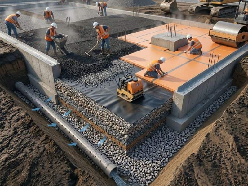 Quy chuẩn xây nền nhà chống nồm