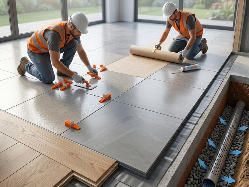 Quy chuẩn xây nền nhà chống nồm