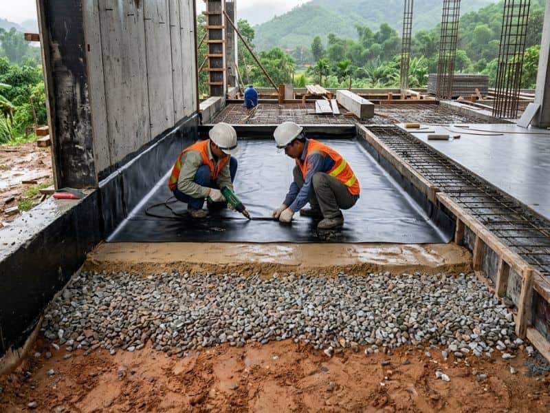 Quy chuẩn xây nền nhà chống nồm