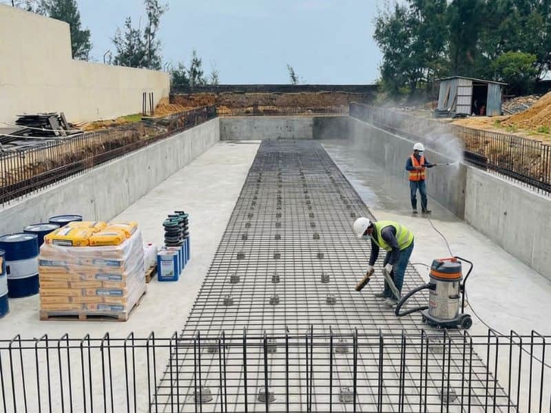 cách chống thấm bể bơi