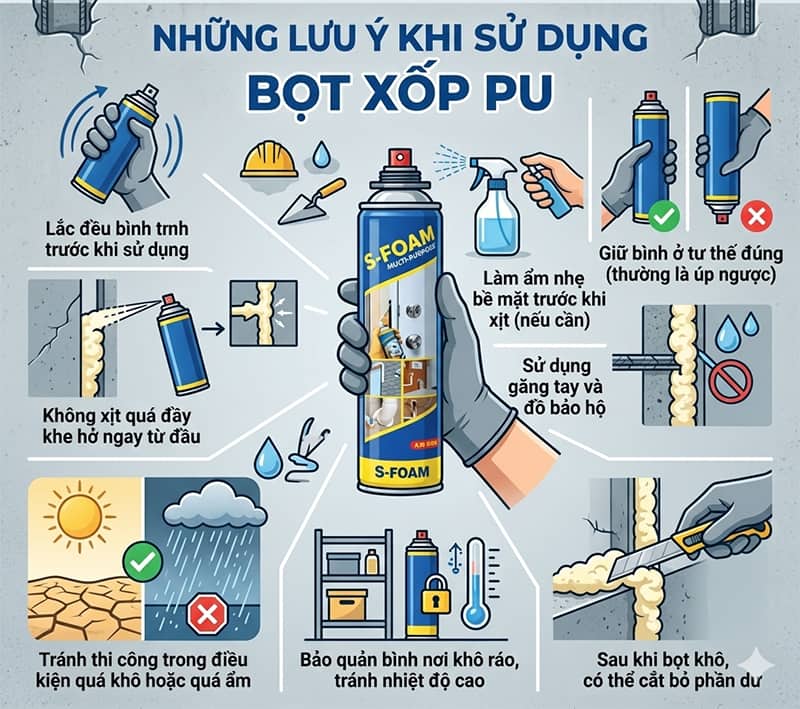 bọt xốp PU