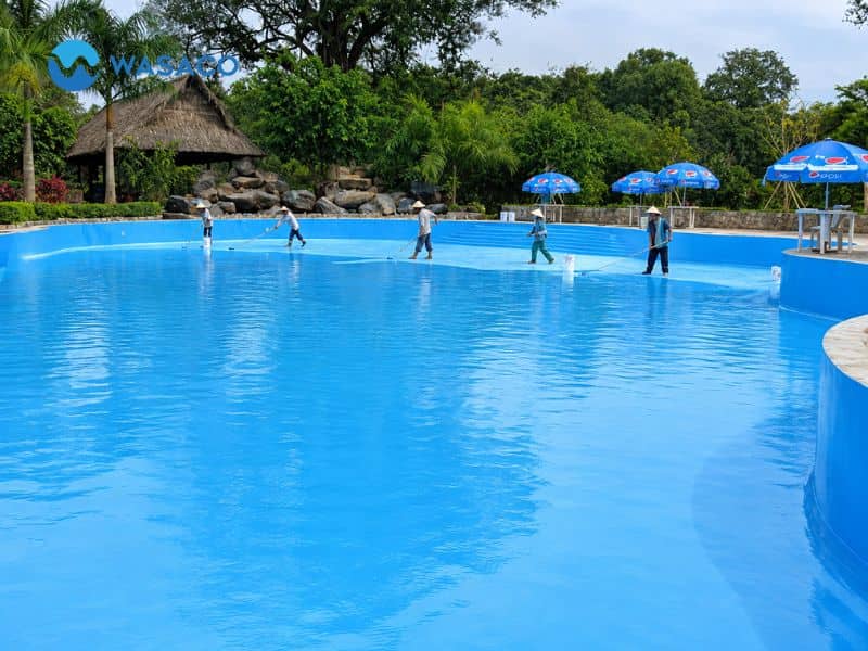 cách chống thấm bể bơi