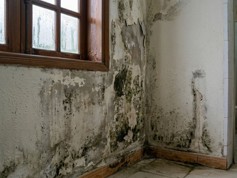 cách khắc phục tường nhà bị ẩm