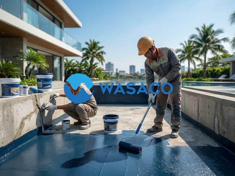 chống thấm hồ bơi tại TPHCM