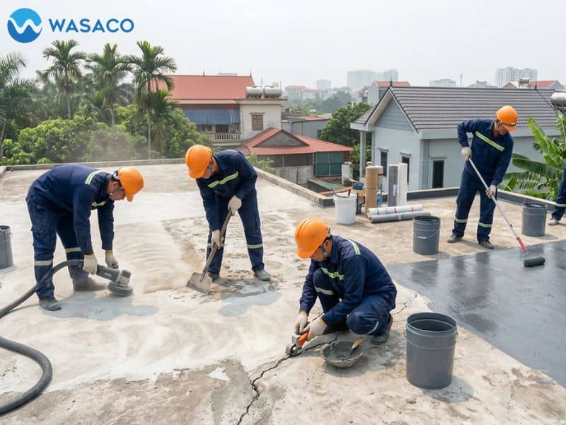 dịch vụ chống thấm tại Nghệ An