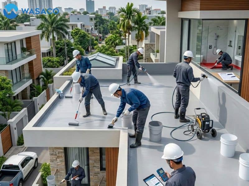 dịch vụ chống thấm tại Nghệ An