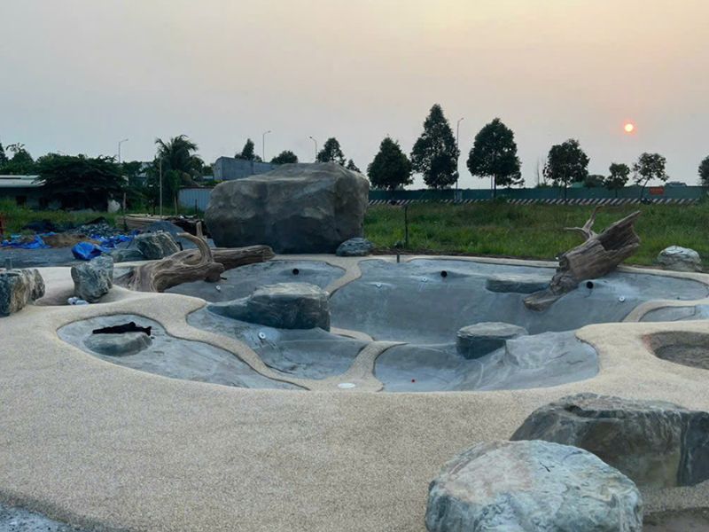 thi công chống thấm bể bơi cảnh quan tại Bắc Ninh