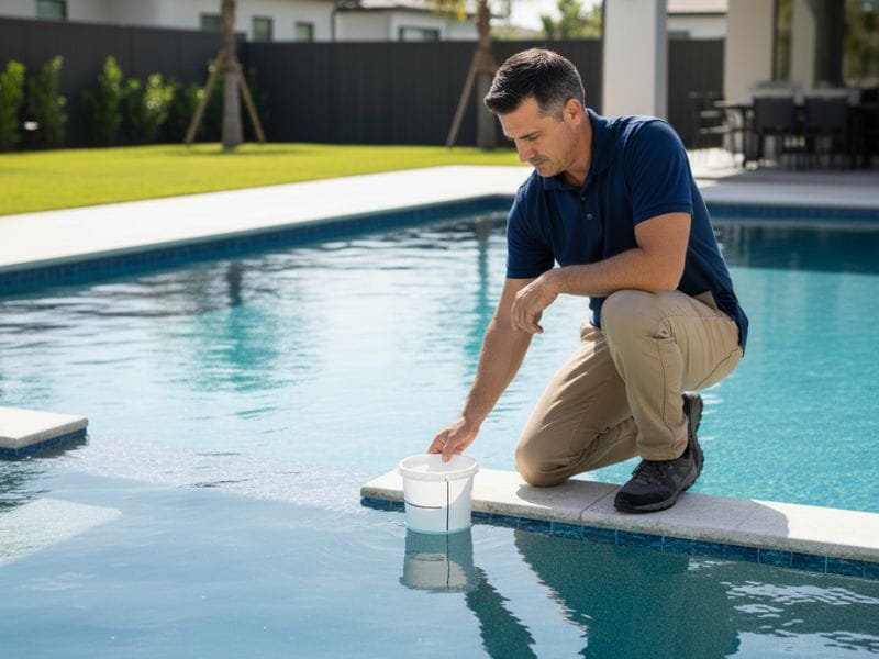 xử lý rò rỉ bể bơi