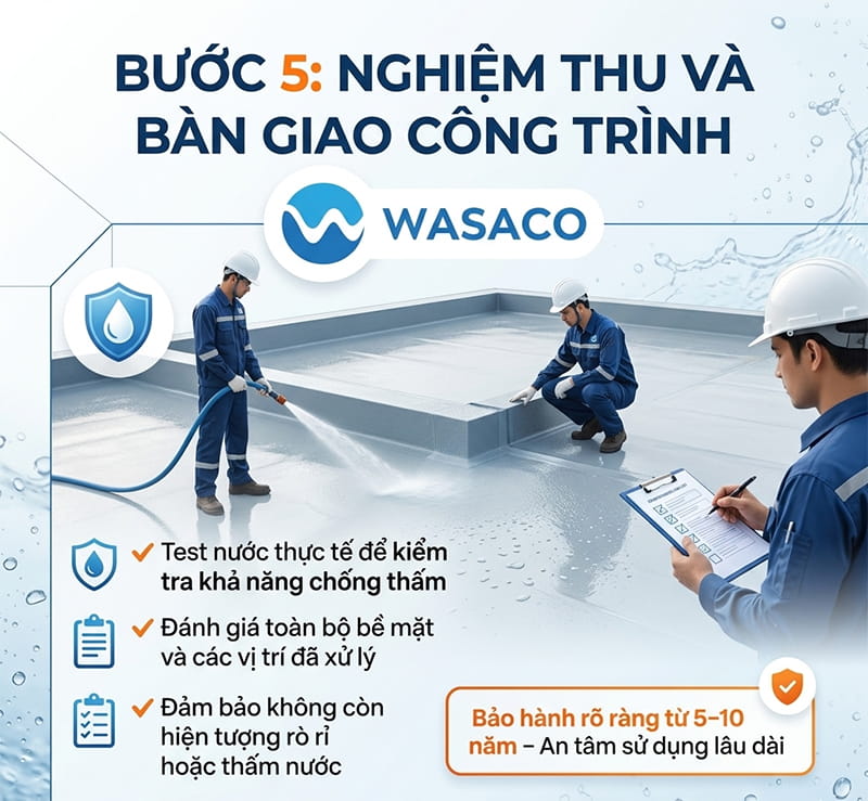 chống thấm bể bơi tại Nha Trang