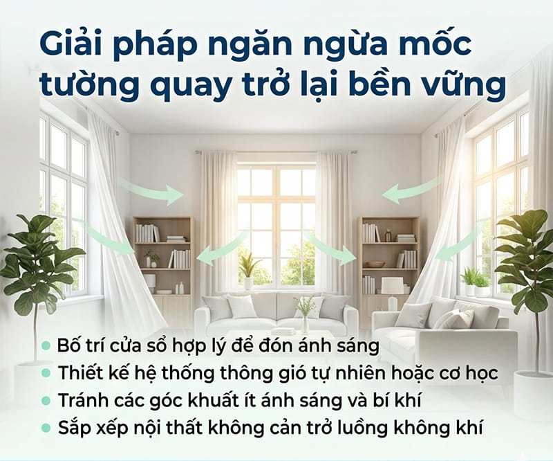 mốc tường có độc không
