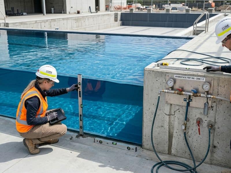 tiêu chuẩn nghiệm thu chống thấm bể bơi