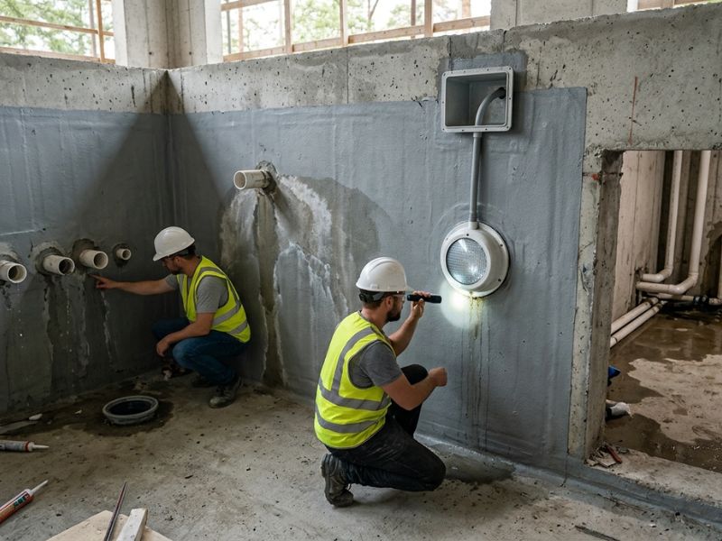 tiêu chuẩn nghiệm thu chống thấm bể bơi