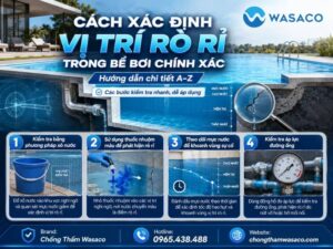 Cách xác định vị trí rò rỉ trong bể bơi