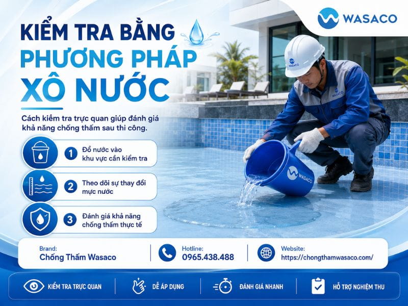 Cách xác định vị trí rò rỉ trong bể bơi 