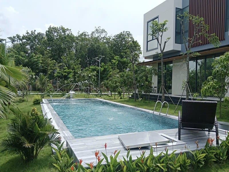 Dự án thi công chống thấm bể bơi tại xã Gia Lộc, Hải Phòng