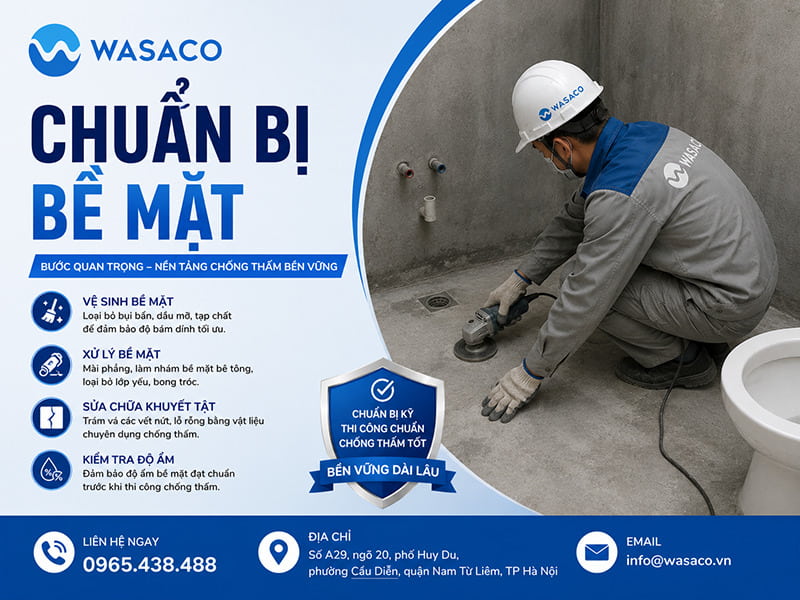 Chuẩn bị bề mặt