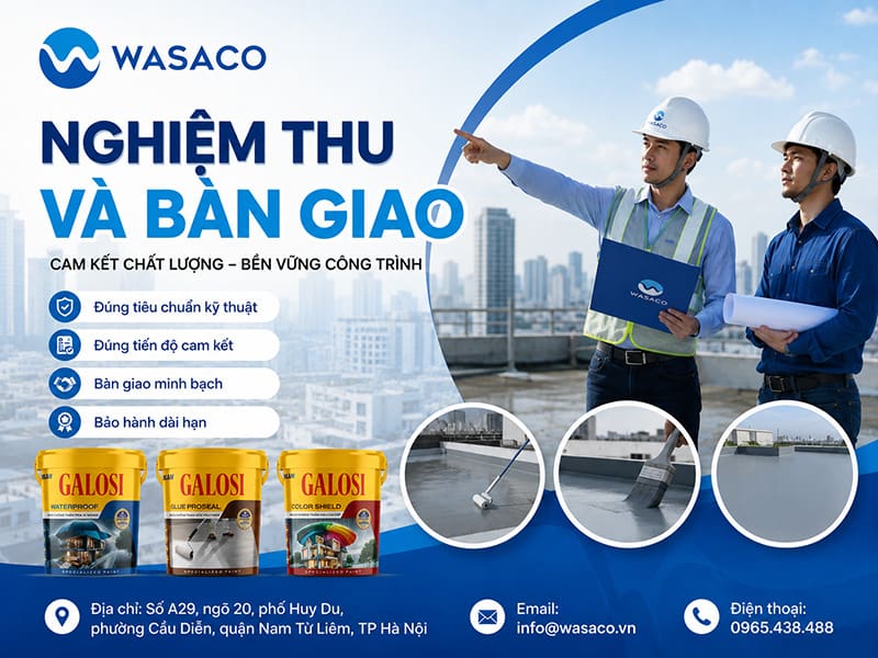 Nghiệm thu và bàn giao