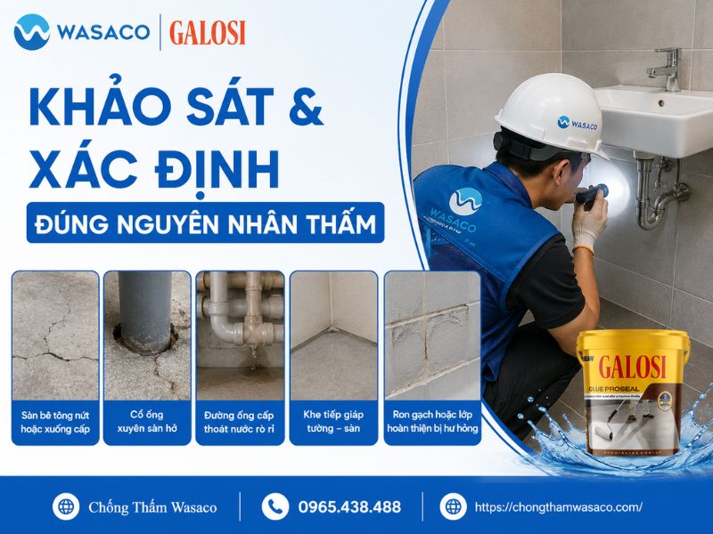 Chống thấm nhà vệ sinh tại Bắc Ninh
