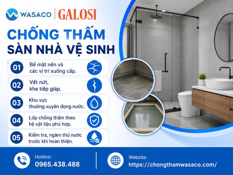 Chống thấm nhà vệ sinh tại Nha Trang