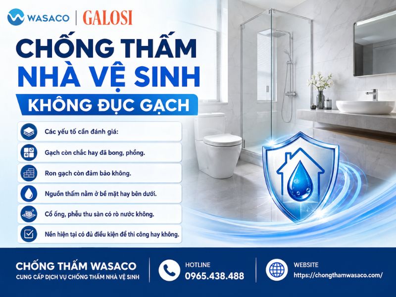 Chống thấm nhà vệ sinh tại Nha Trang