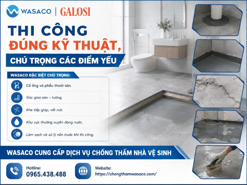 Chống thấm nhà vệ sinh tại Nha Trang