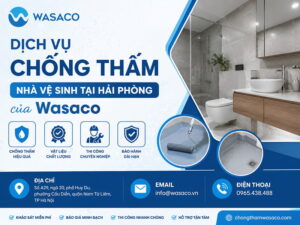 Dịch vụ chống thấm nhà vệ sinh uy tín tại Hải Phòng