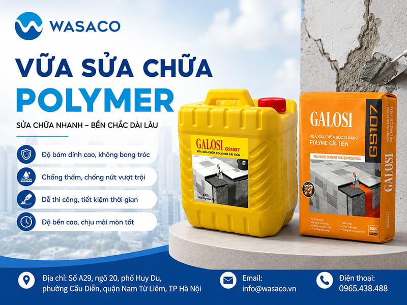 Vữa sửa chữa Polymer