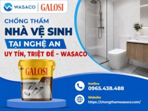 chống thấm nhà vệ sinh tại Nghệ An