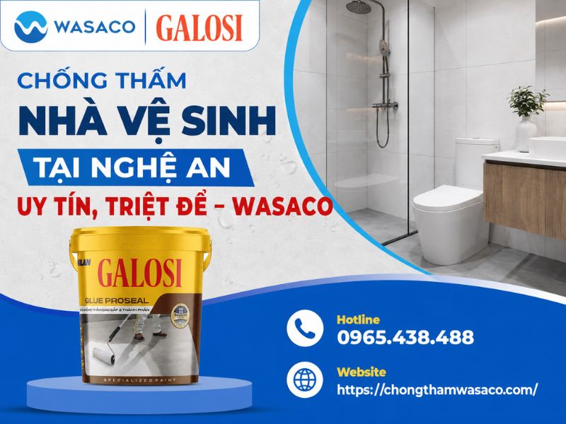chống thấm nhà vệ sinh tại Nghệ An