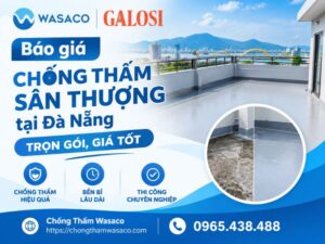 chống thấm sân thượng tại Đà Nẵng