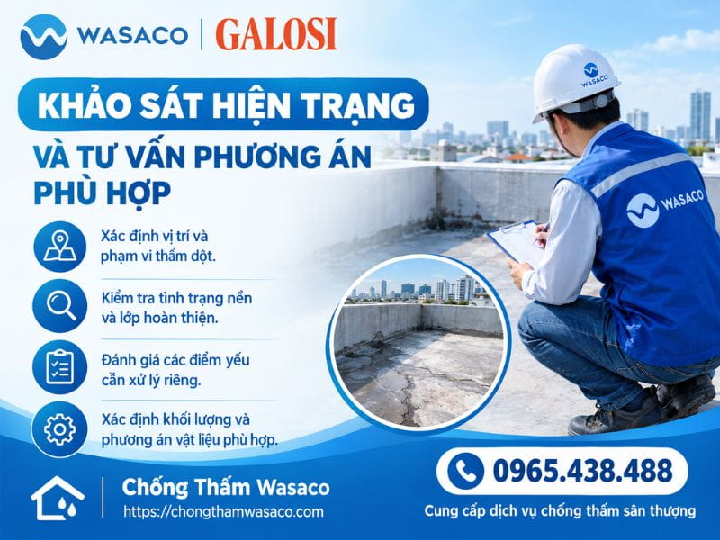 chống thấm sân thượng tại Đà Nẵng