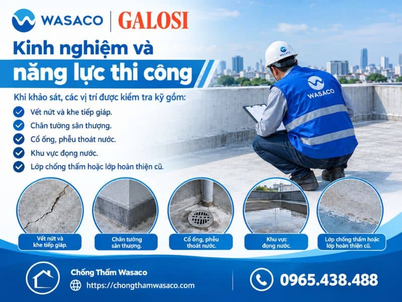 chống thấm sân thượng tại Hà Nội