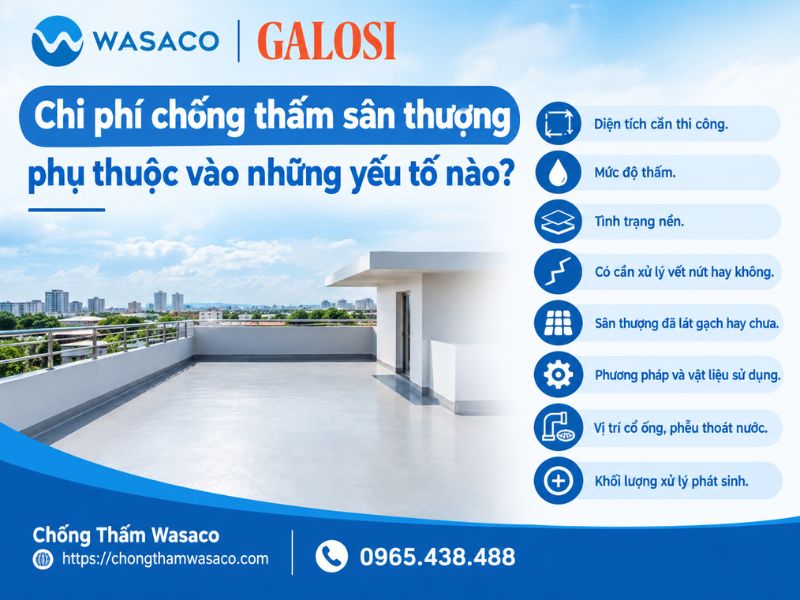 chống thấm sân thượng tại Nghệ An