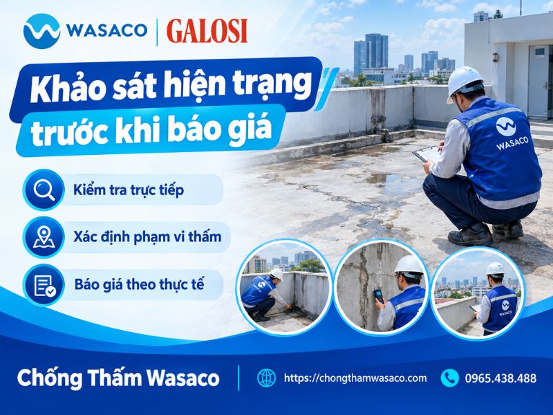 chống thấm sân thượng tại Nha Trang