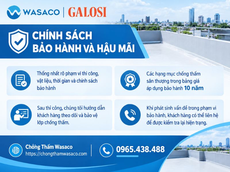 chống thấm sân thượng tại Nha Trang